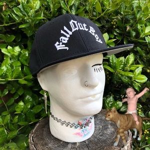 fall out boi embroidered snapback